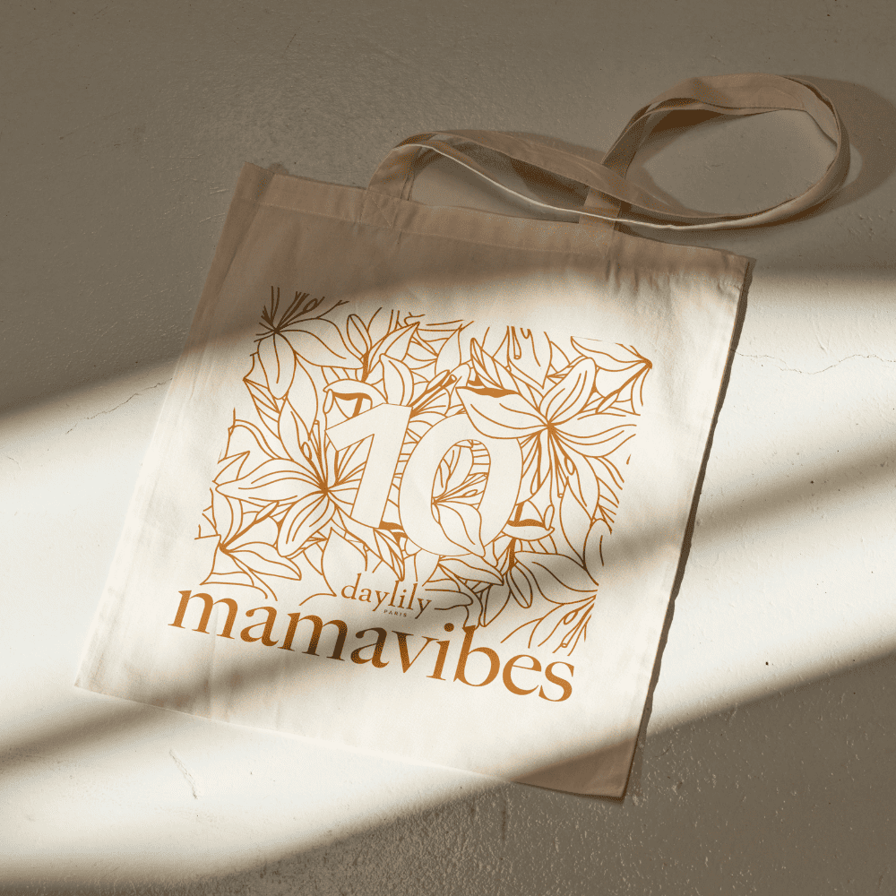 Tote Bag Daylily Paris 10 ans - Daylily Paris