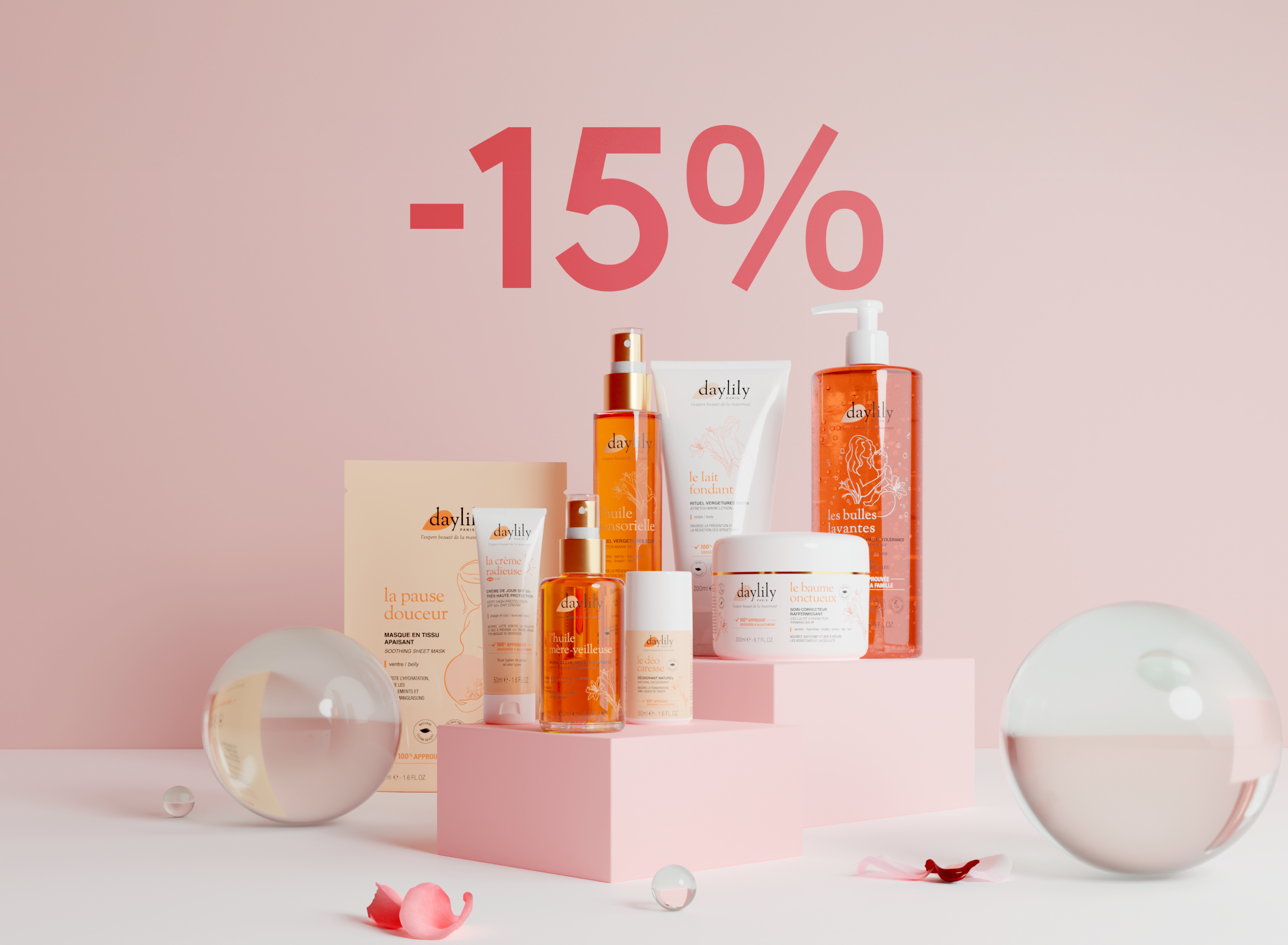 -15% sur tous nos soins avec le code LOVE15